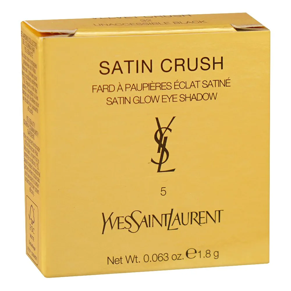Comfortable casual yves saint laurent satin crush satin glow eyeshadow, 1.8g, 5 radical rust