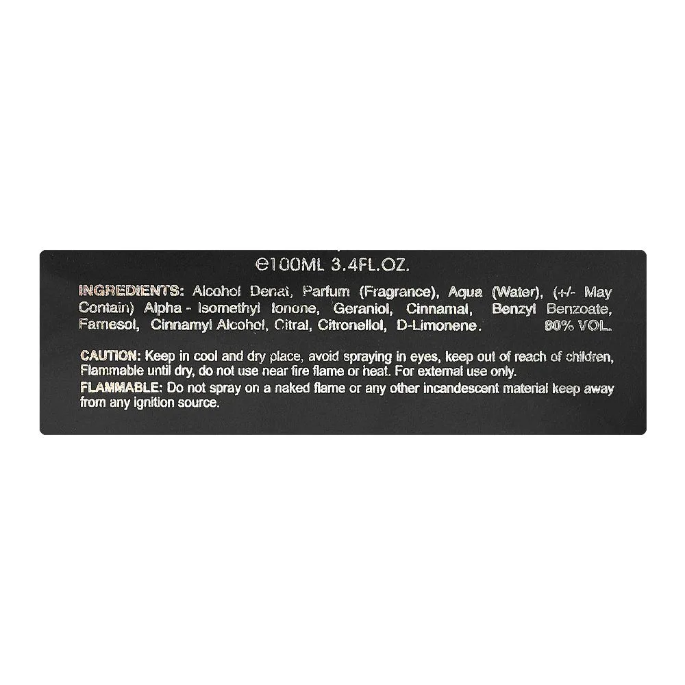 Comfortable casual zimaya itqan noir, eau de parfum, for men & women, 100ml